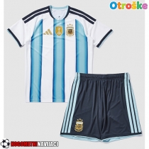 Otroške Nogometnih dresov Argentina Domači SP 2026 Kratki rokavi (+ hlače)